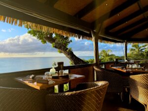 Pacific Resort Aitutaki Rapae Bay Dining View