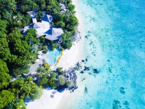 Pacific Resort Aitutaki - Resort Aerial (David Kirkland Photography)